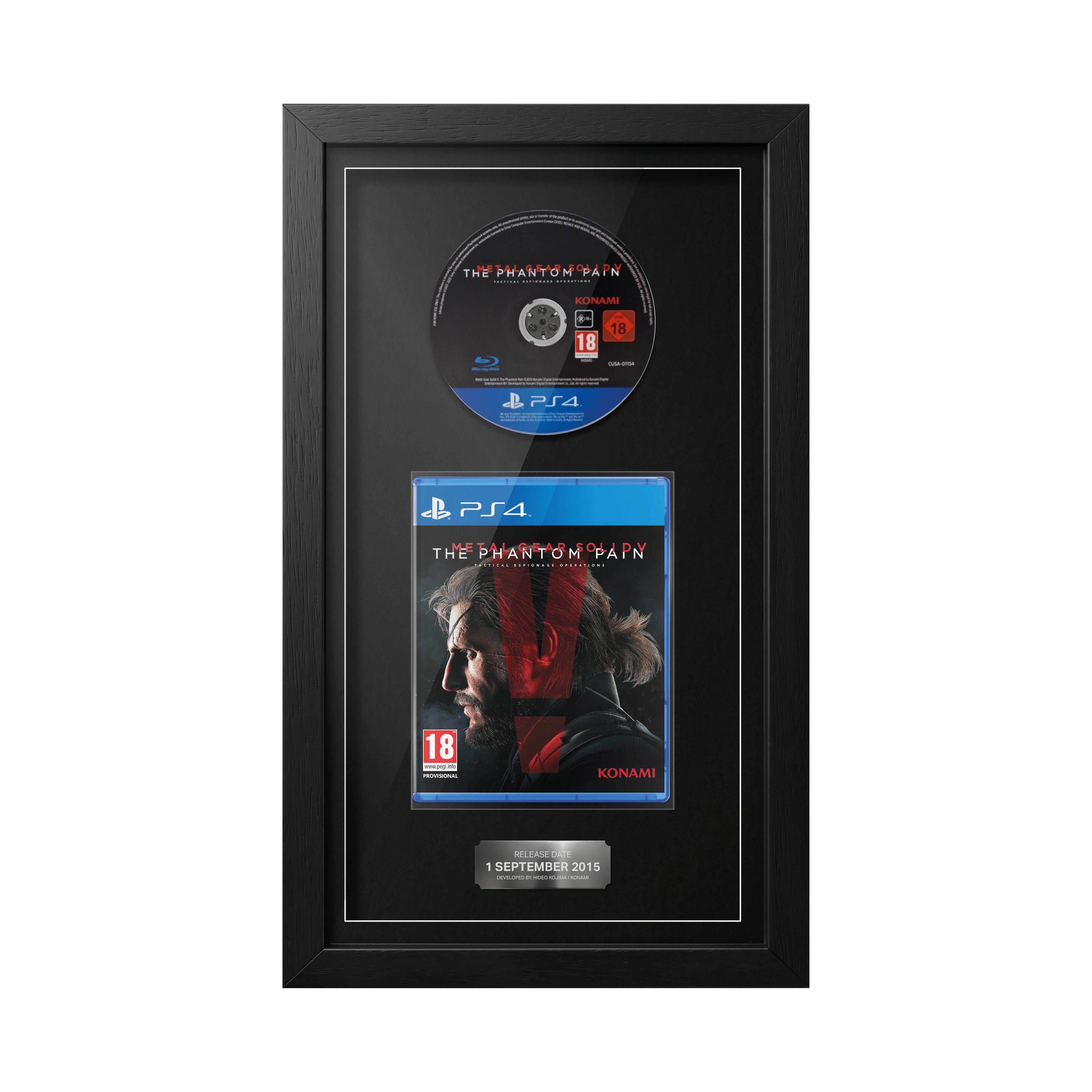 Metal Gear Solid V: The Phantom Pain (PS4) Exhibition Range Framed Game