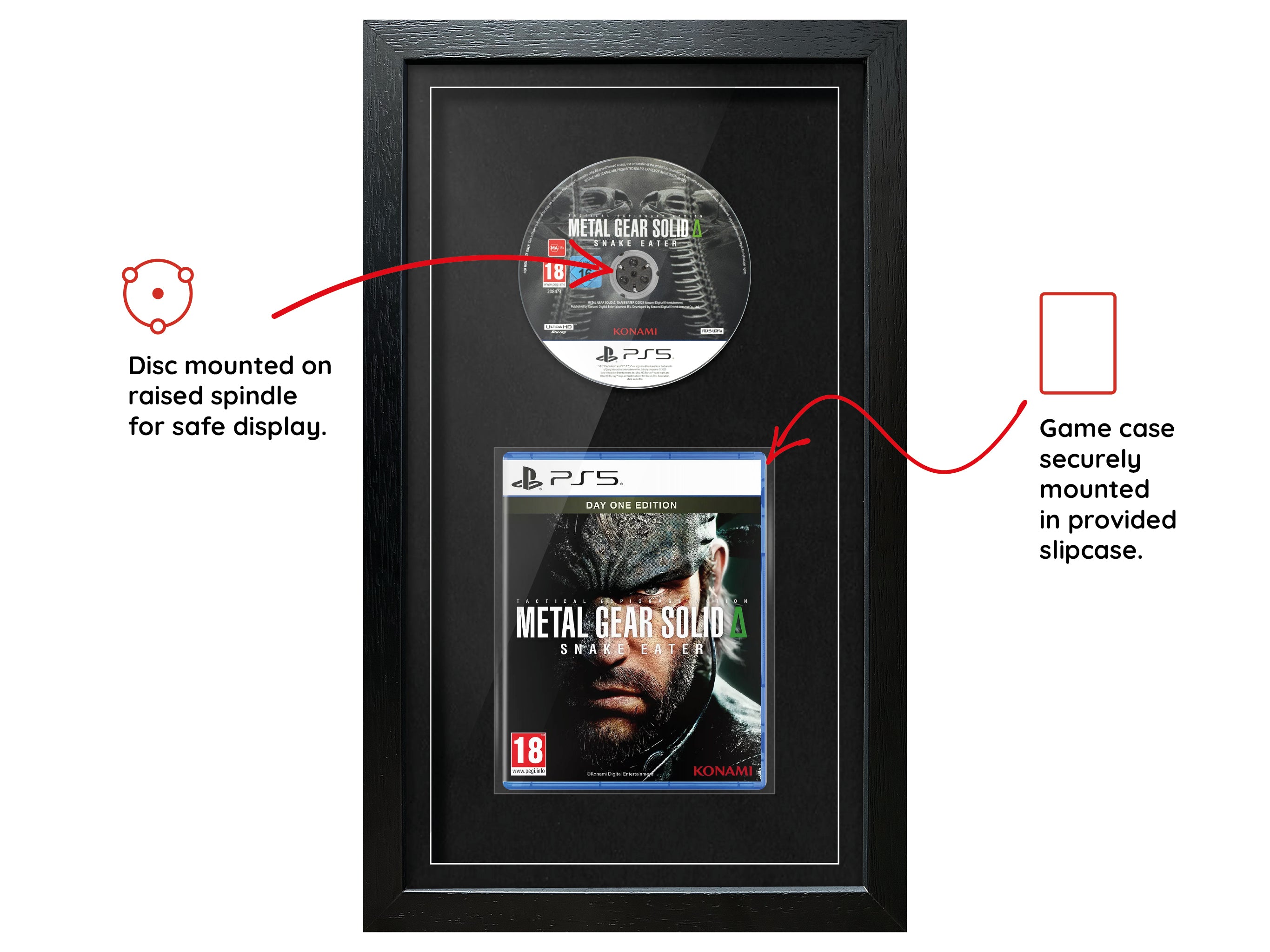 Metal Gear Solid Δ: Snake Eater (PS5) Exhibition Range Framed Game