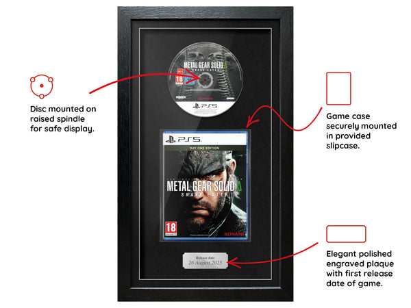 Metal Gear Solid Δ: Snake Eater (PS5) Exhibition Range Framed Game