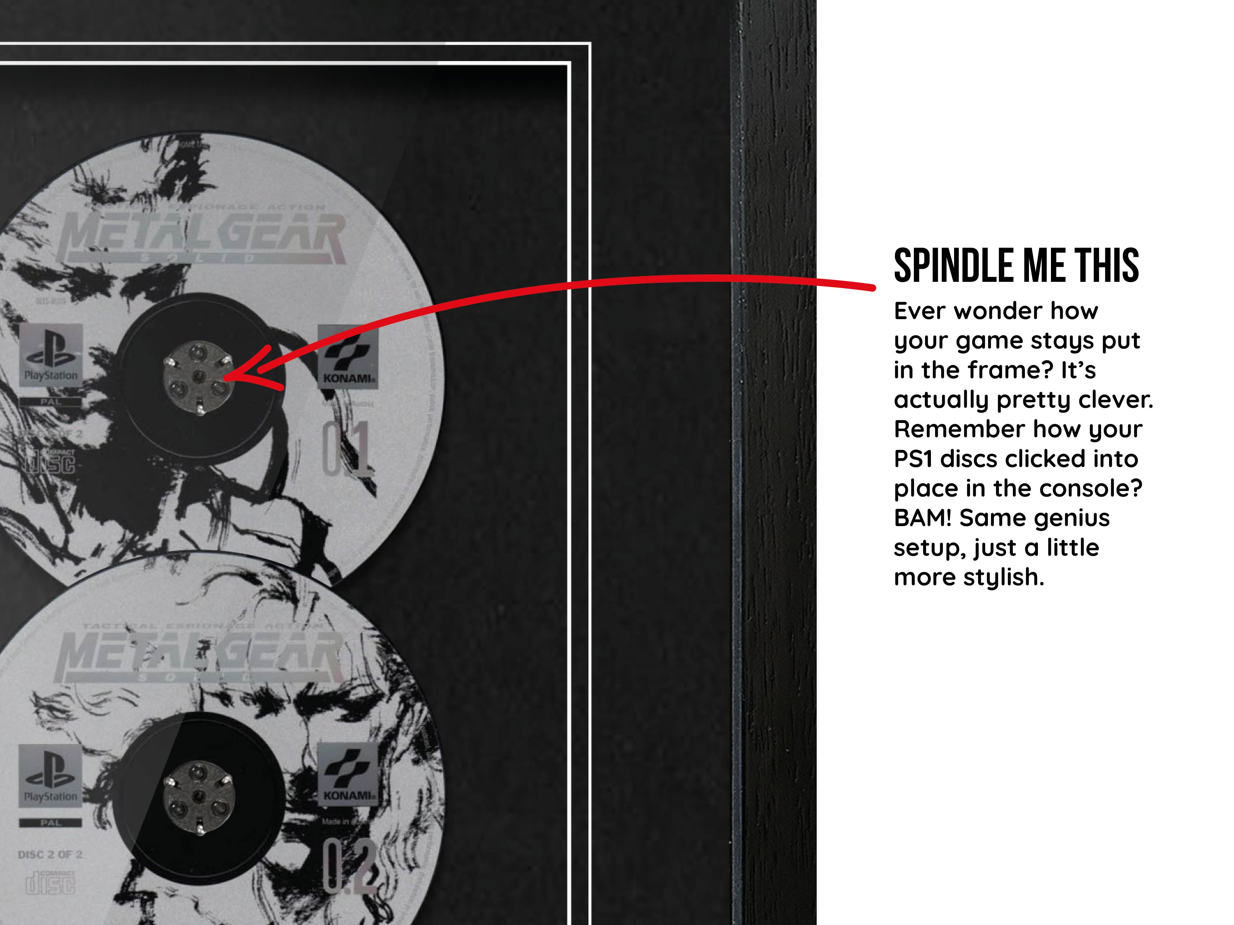 Metal Gear Solid (PS1) Elite Range Frame