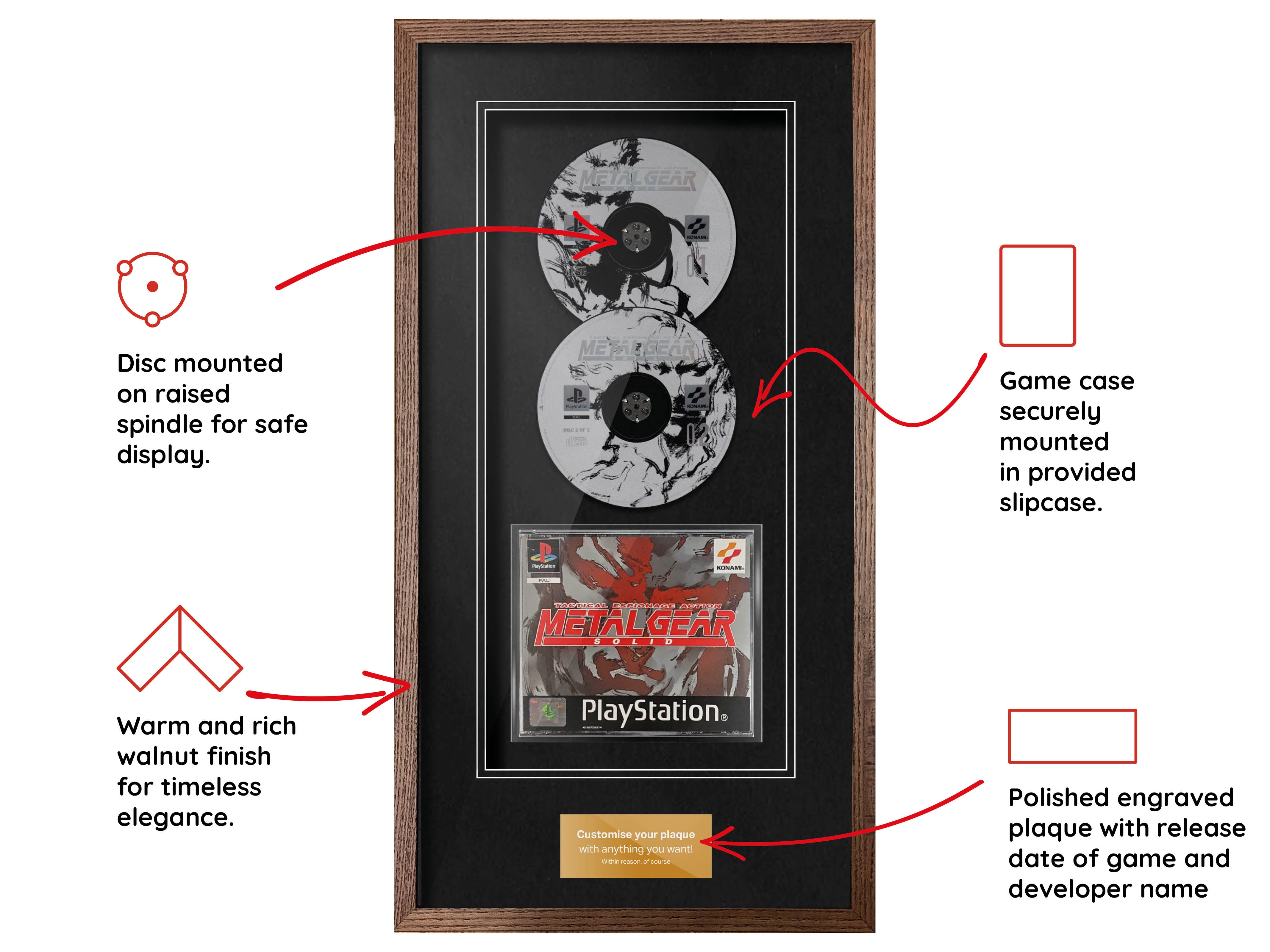 Metal Gear Solid (PS1) Elite Range Frame