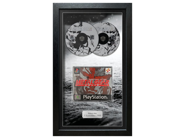 Metal Gear Solid (PS1) Inspired By Exhibition Range Framed Game