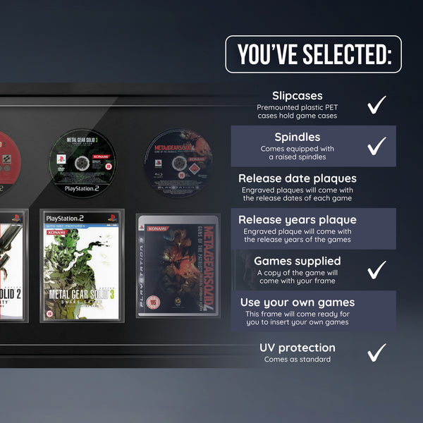 The Metal Gear Solid Series (PlayStation) Penta Framed Games