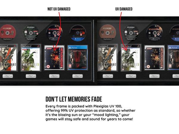 ps metal gear solid The Metal Gear Solid Series (PlayStation) Exhibition Range Framed Game