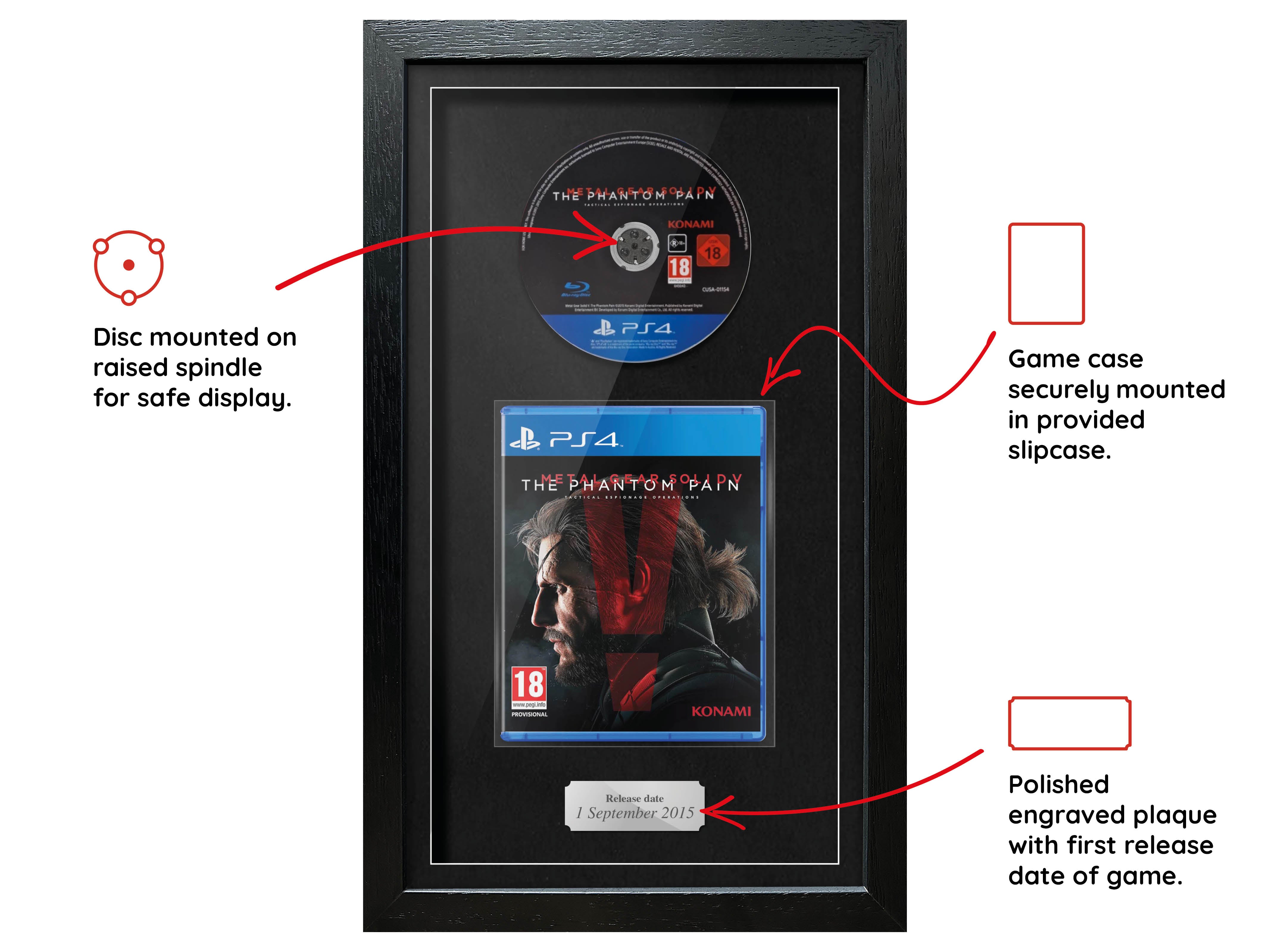 Metal Gear Solid V: The Phantom Pain (PS4) Exhibition Range Framed Game