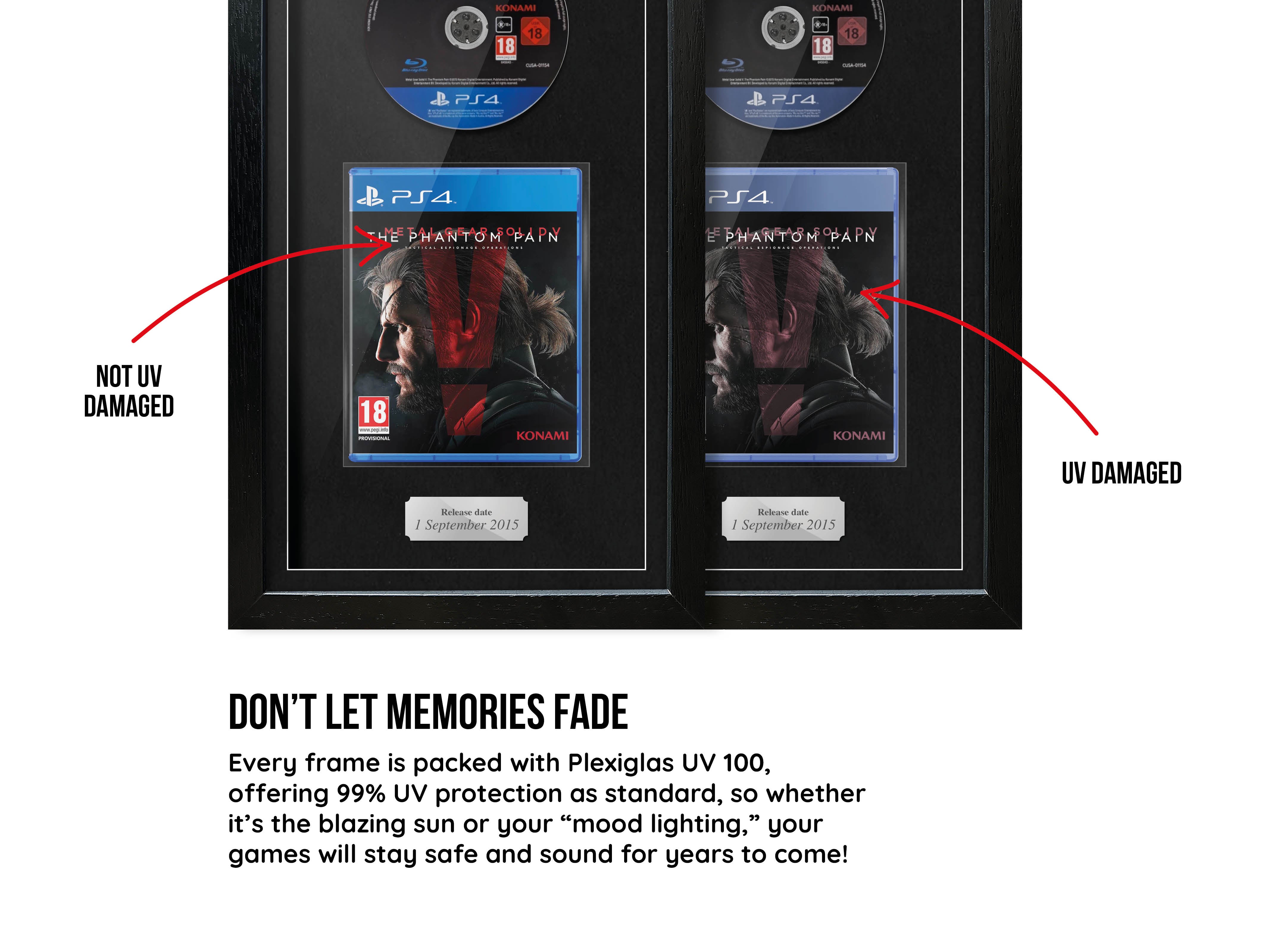 Metal Gear Solid V: The Phantom Pain (PS4) Exhibition Range Framed Game