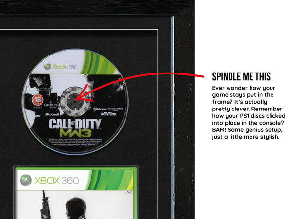 The Modern Warfare Trilogy (Xbox 360) Exhibition Range Framed Games