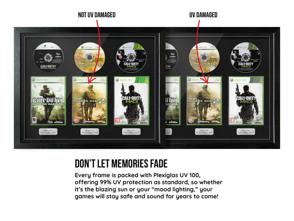 The Modern Warfare Trilogy (Xbox 360) Exhibition Range Framed Games