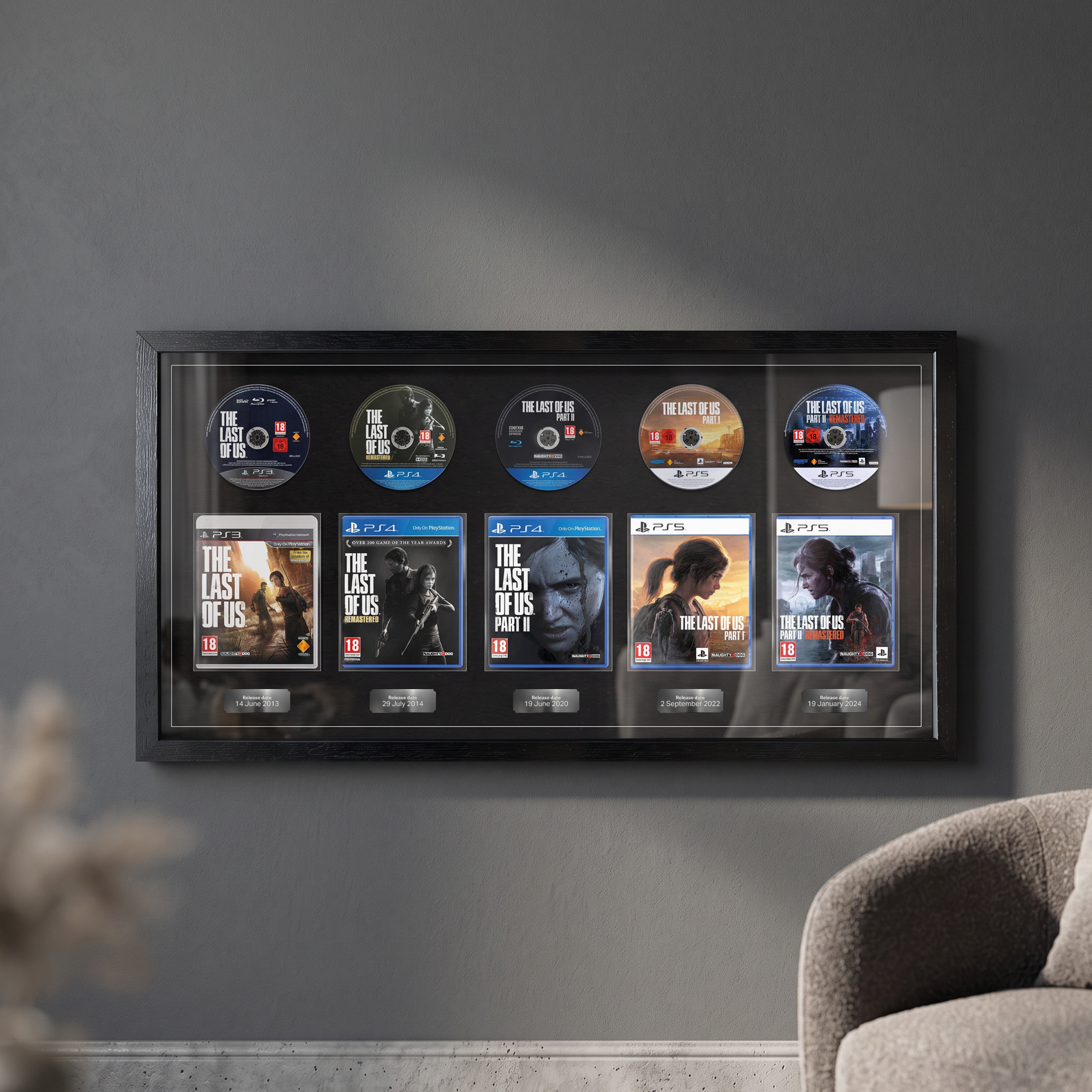 Use Your Own PlayStation Games Penta Display Frame