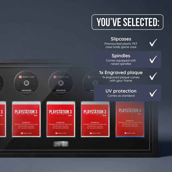 Use Your Own PlayStation Games Penta Display Frame