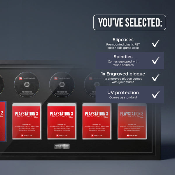 Use Your Own PlayStation Games Penta Display Frame