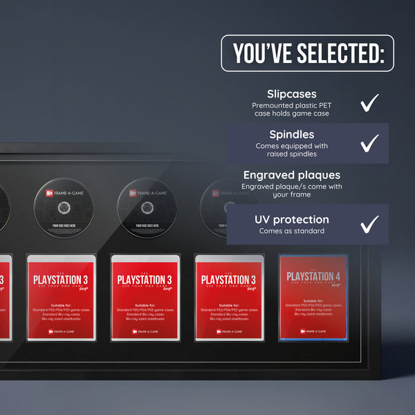 Use Your Own PlayStation Games Penta Display Frame