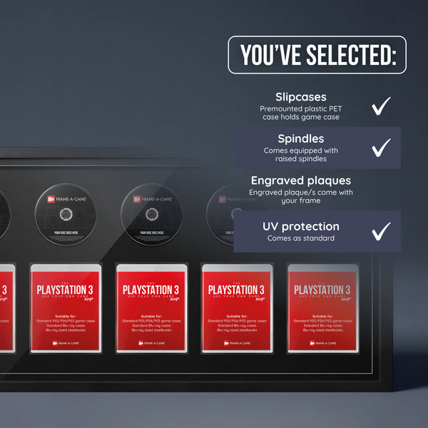 Use Your Own PlayStation Games Penta Display Frame