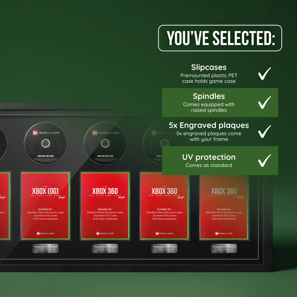Use Your Own Xbox Games Penta Display Frame