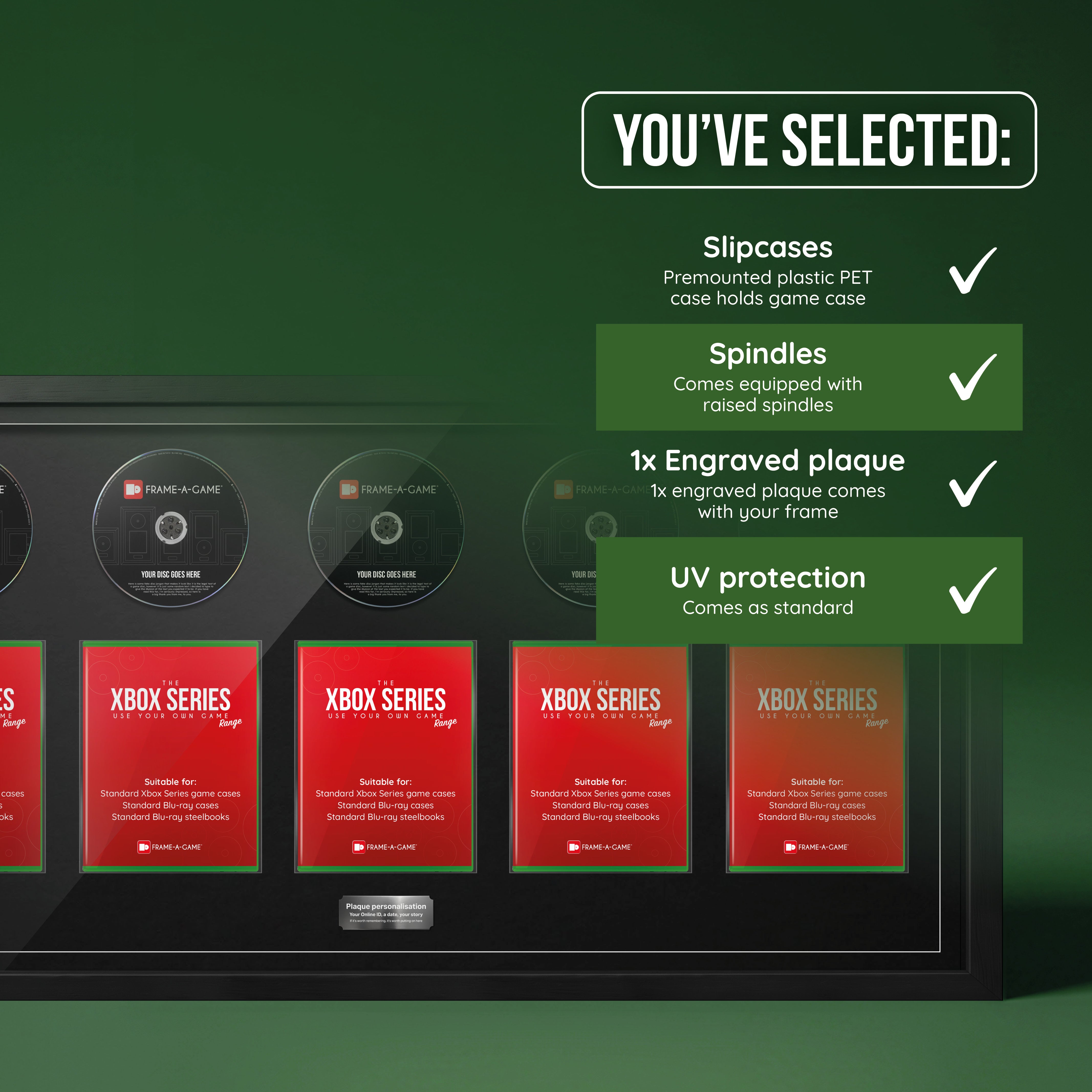 Use Your Own Xbox Games Penta Display Frame