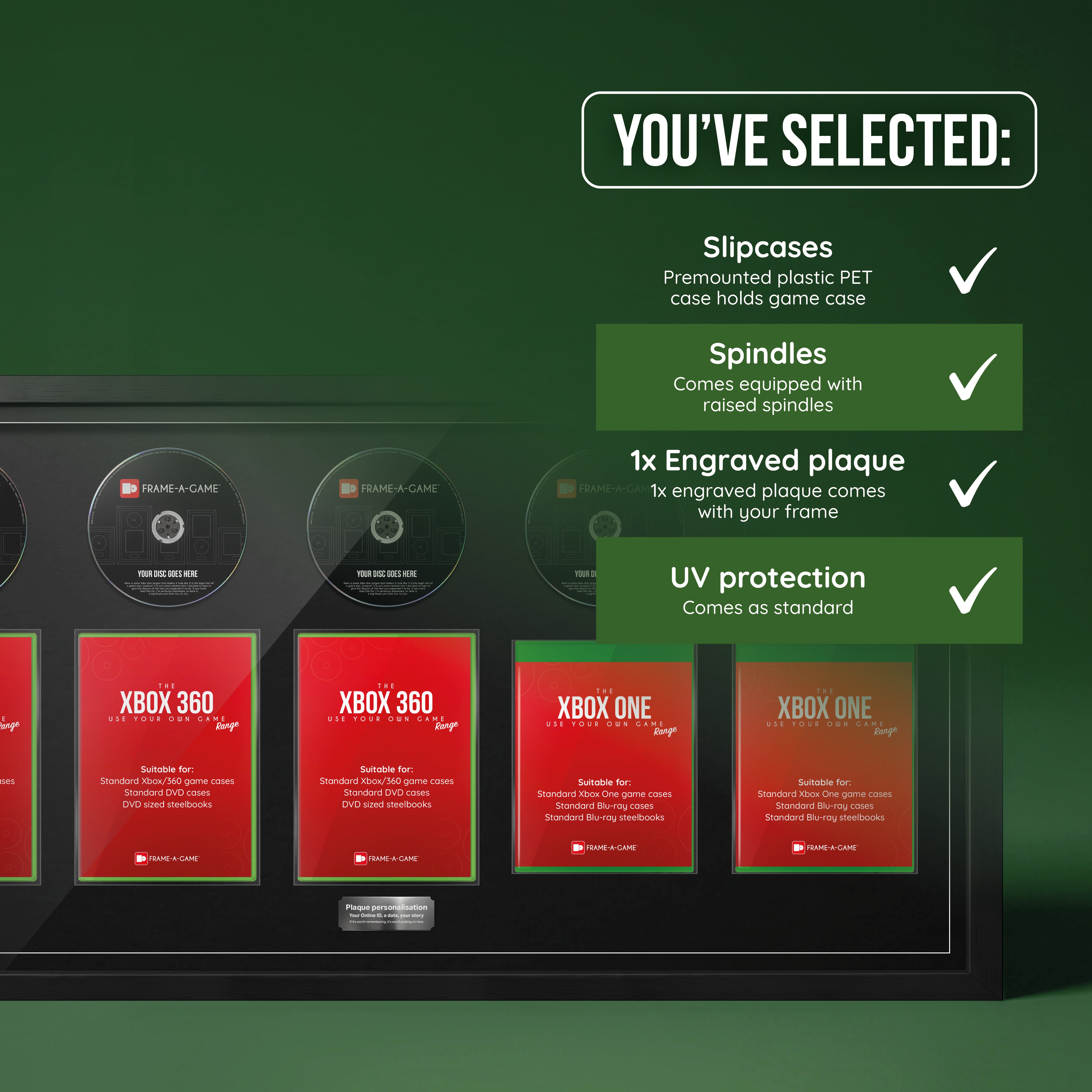 Use Your Own Xbox Games Penta Display Frame