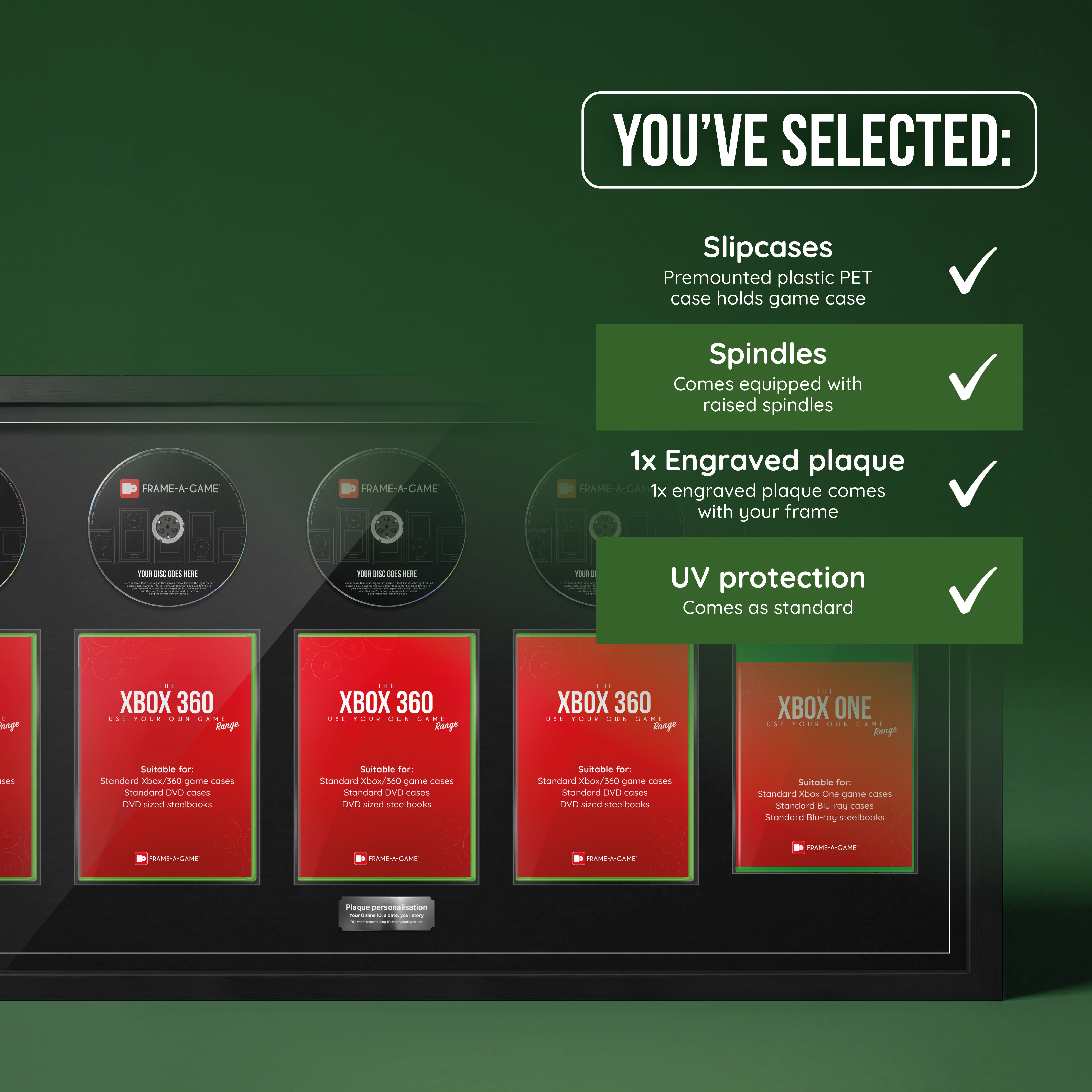 Use Your Own Xbox Games Penta Display Frame