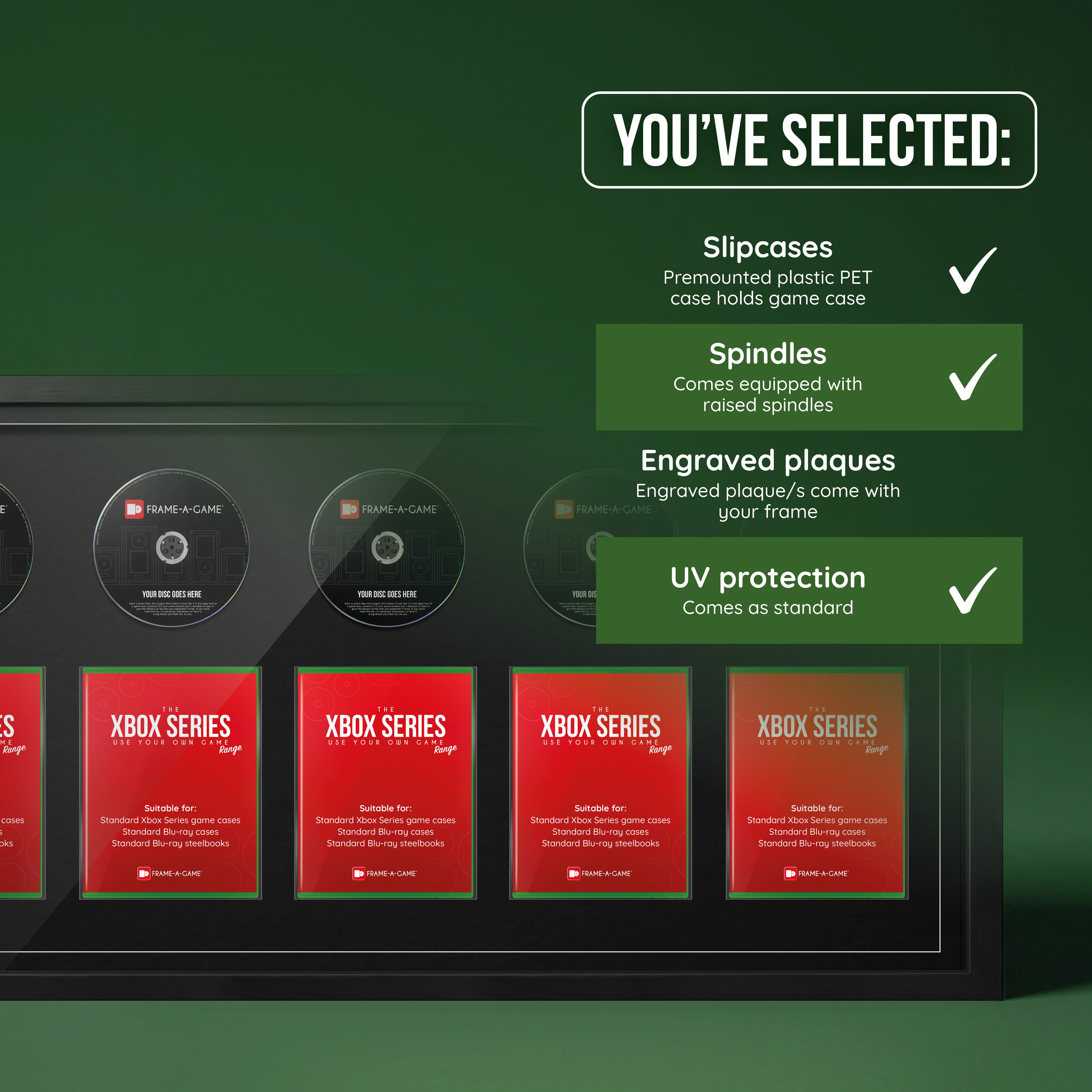 Use Your Own Xbox Games Penta Display Frame