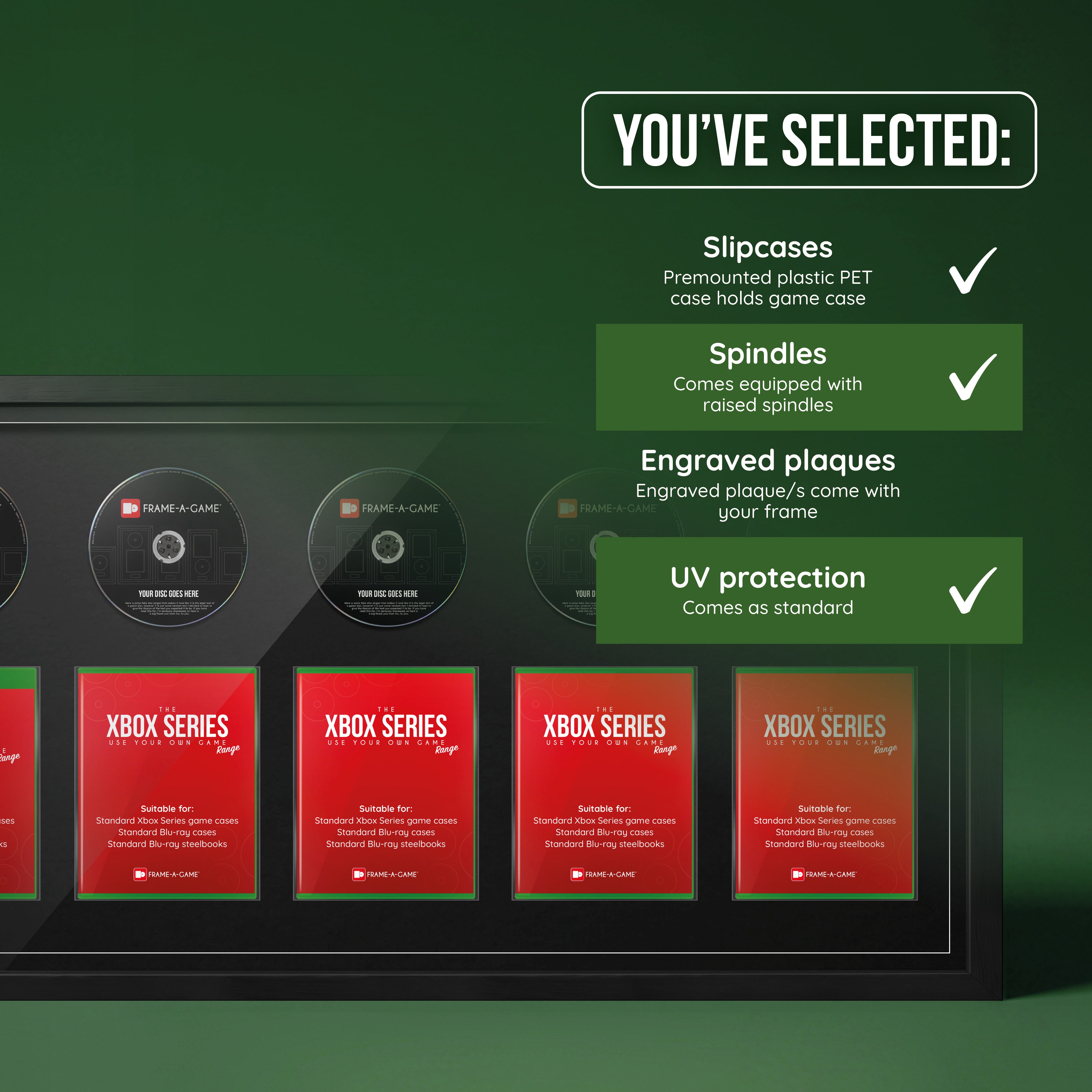 Use Your Own Xbox Games Penta Display Frame