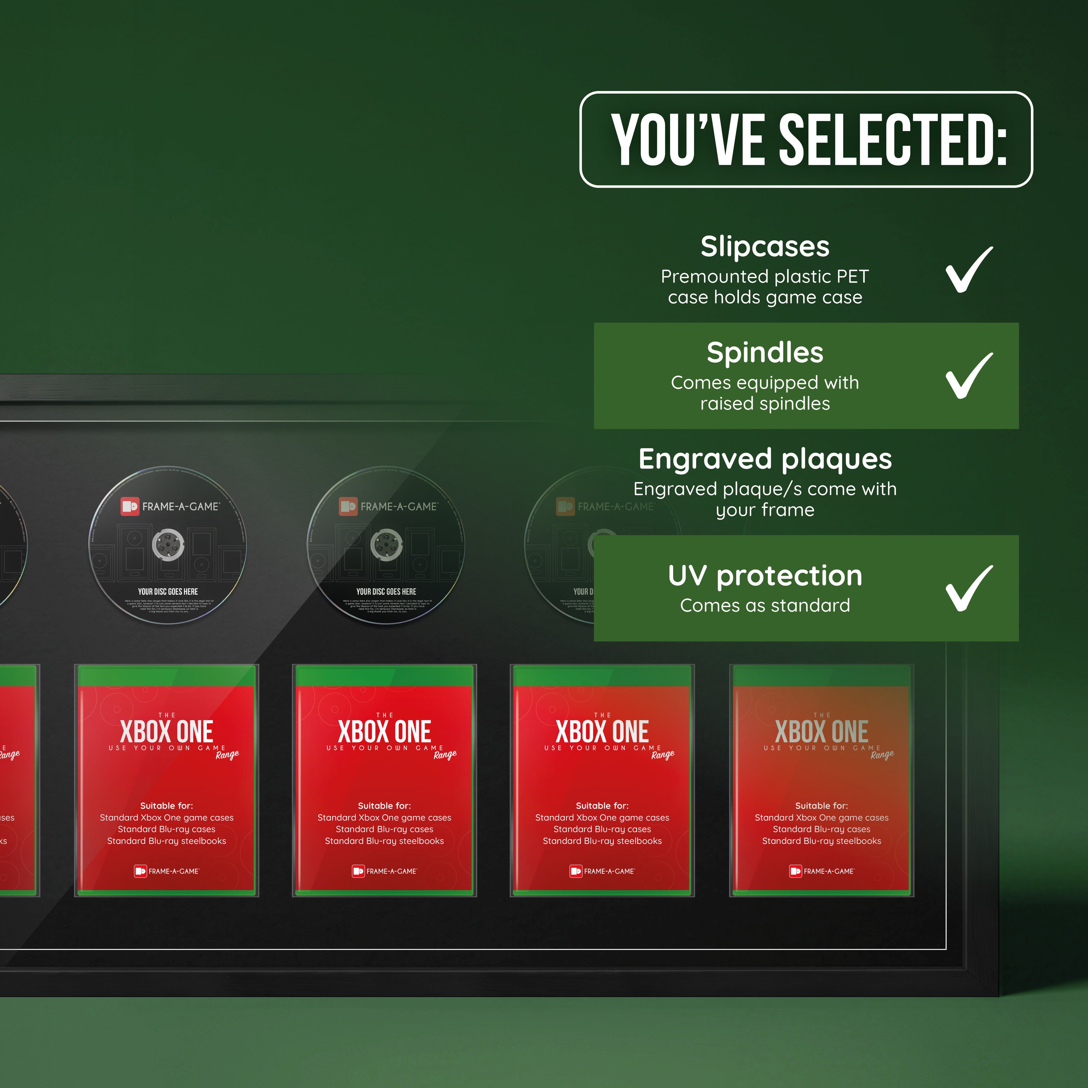 Use Your Own Xbox Games Penta Display Frame