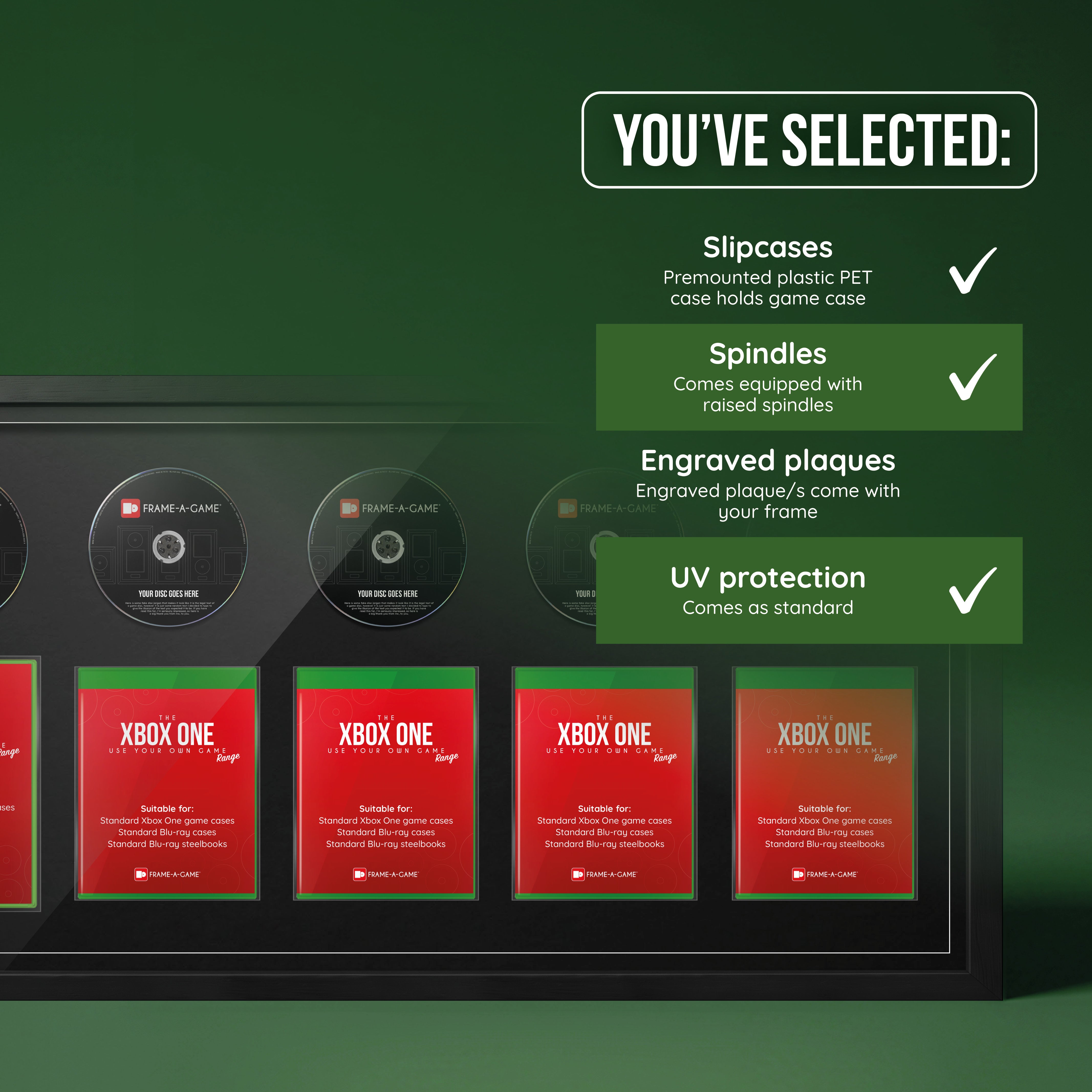 Use Your Own Xbox Games Penta Display Frame