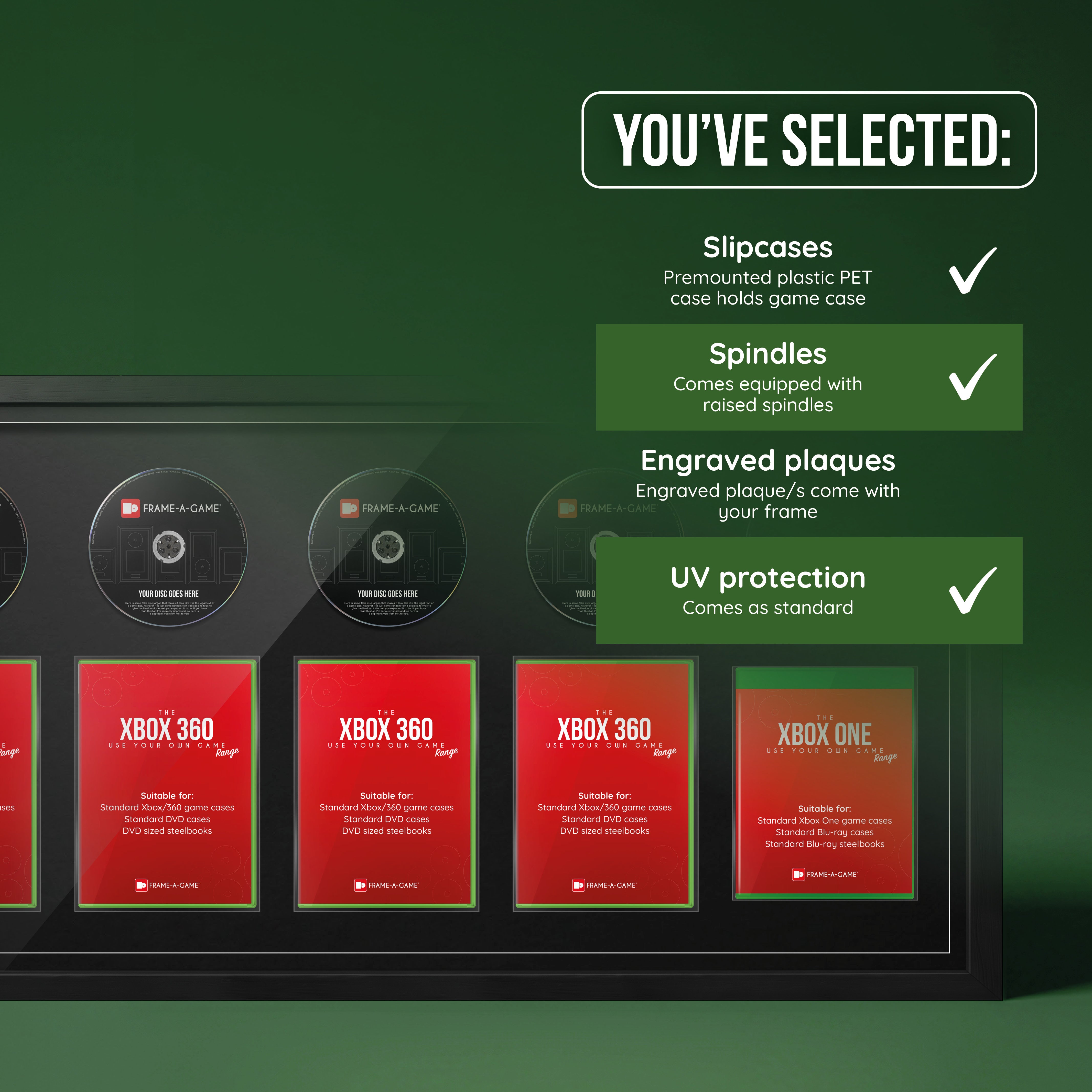 Use Your Own Xbox Games Penta Display Frame