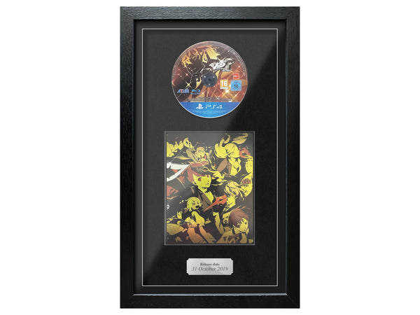 Persona 5 Royal Steelbook Edition (PS4) Exhibition Range Framed Game