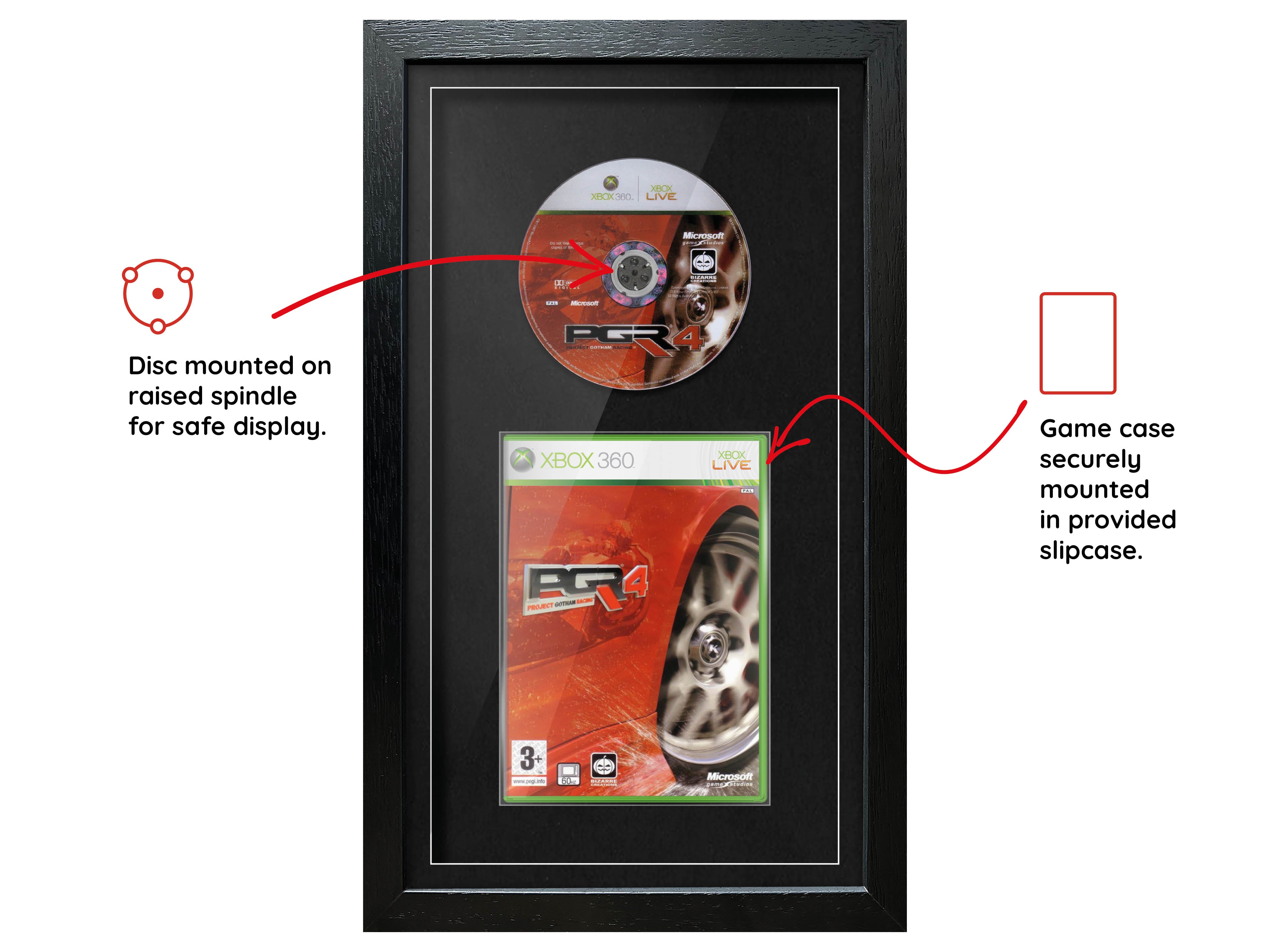 Project Gotham Racing 4 (Xbox 360) Exhibition Range Framed Game