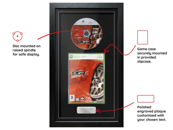 Project Gotham Racing 4 (Xbox 360) Exhibition Range Framed Game