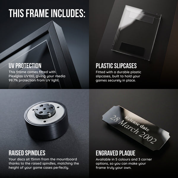 Use Your Own Xbox Games Quad Display Frame