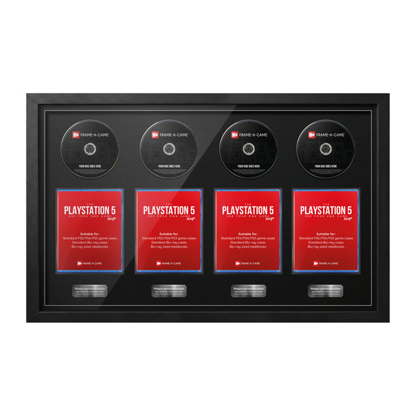 Use Your Own PlayStation Games Quad Display Frame