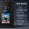 Resident Evil 2 PS4 frame with game supplied and no plaque
