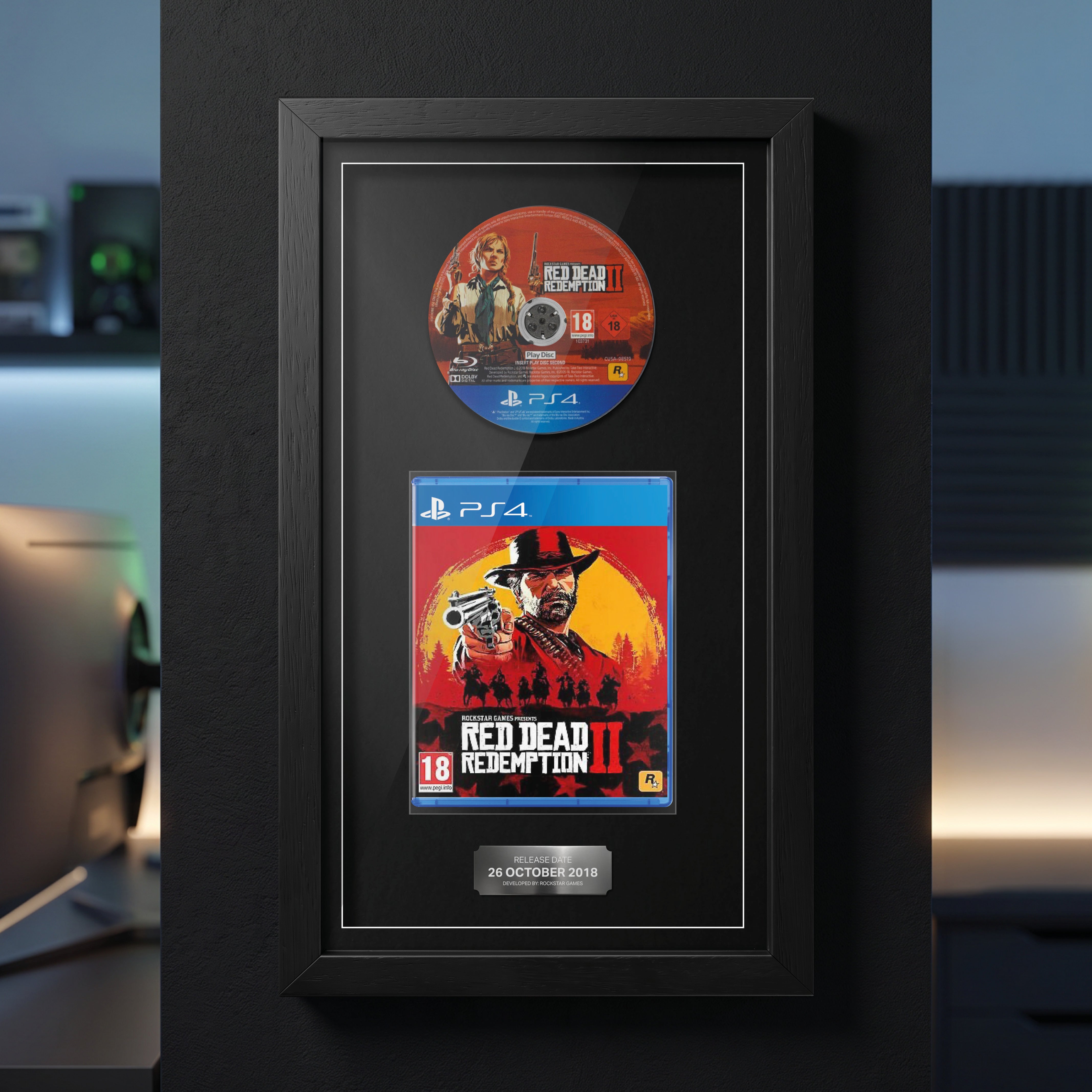 Red Dead Redemption II (PS4) Exhibition Range Framed Game