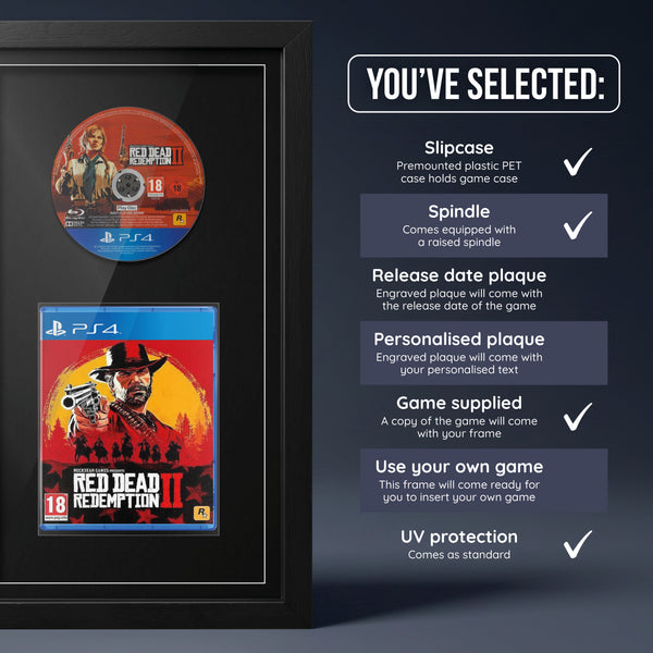 Red Dead Redemption II (PS4) Exhibition Range Framed Game