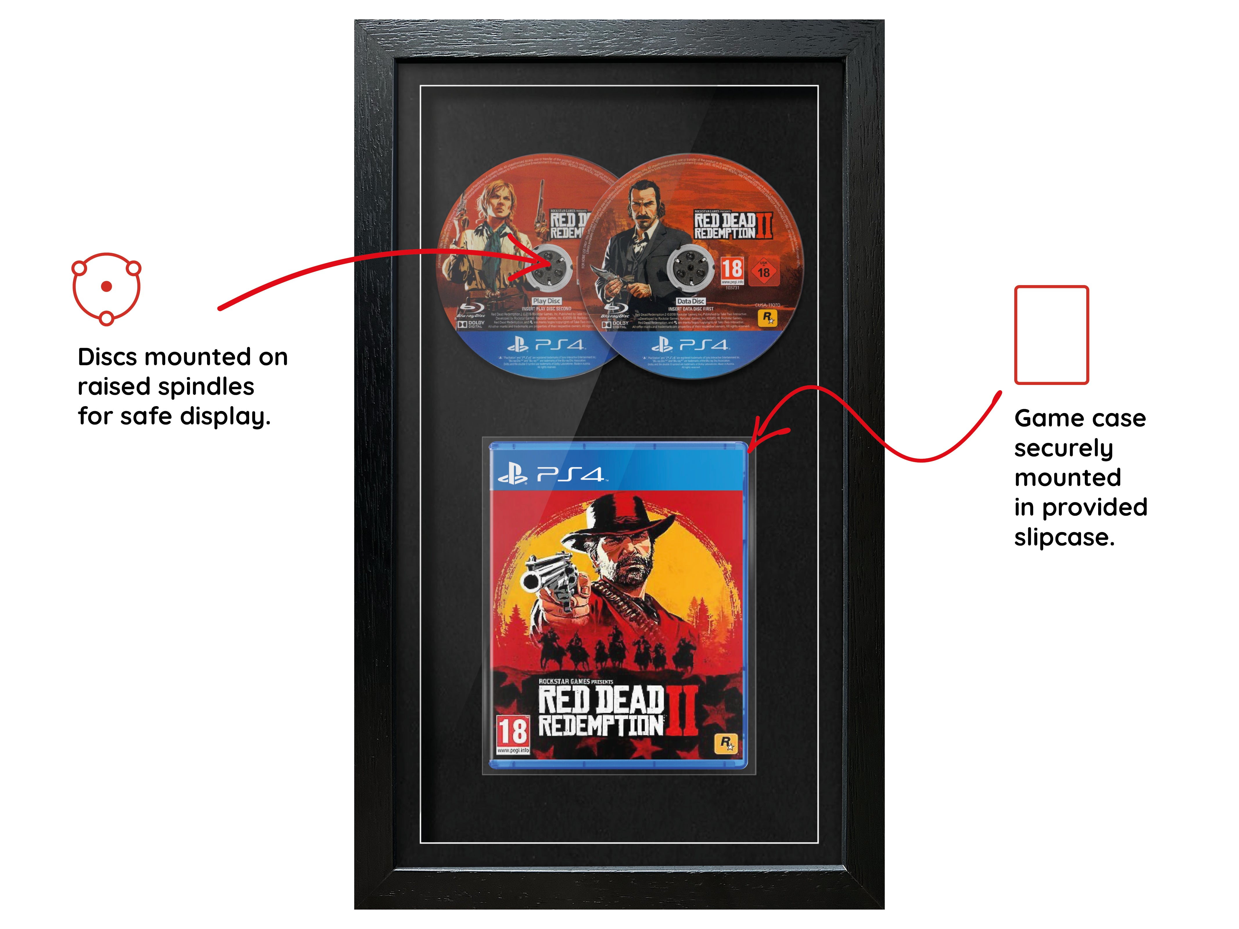 Red Dead Redemption II (PS4) Exhibition Range Framed Game