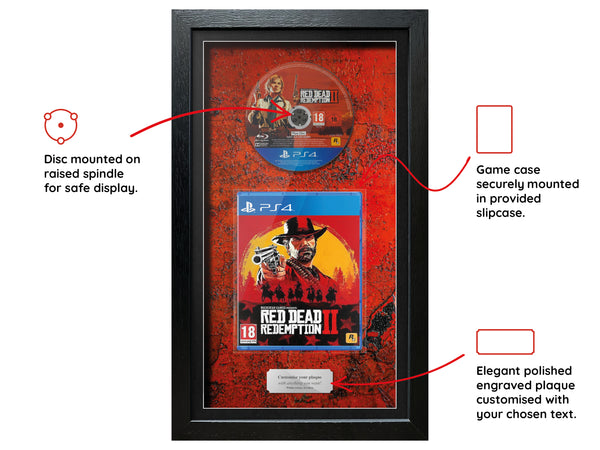 Red Dead Redemption II (PS4) Inspired By Exhibition Range Framed Game
