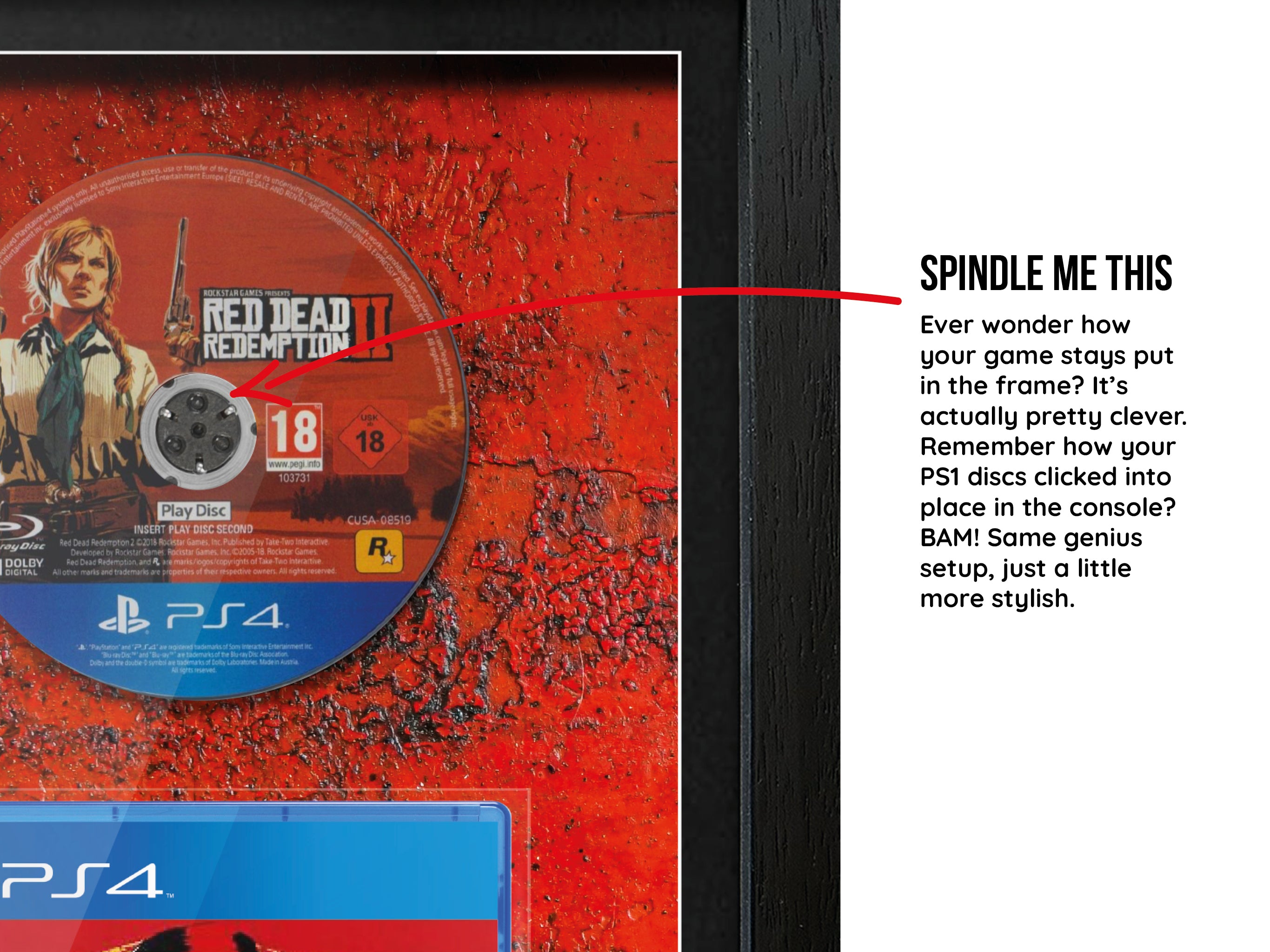 Red Dead Redemption II (PS4) Inspired By Exhibition Range Framed Game