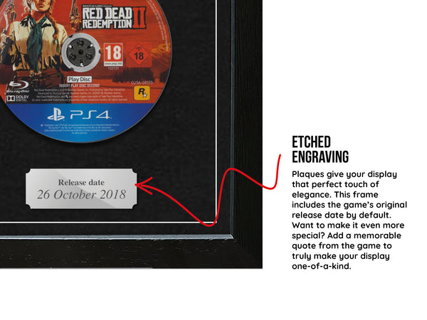 Red Dead Redemption II (PS4) Expo Pro Range Framed Game