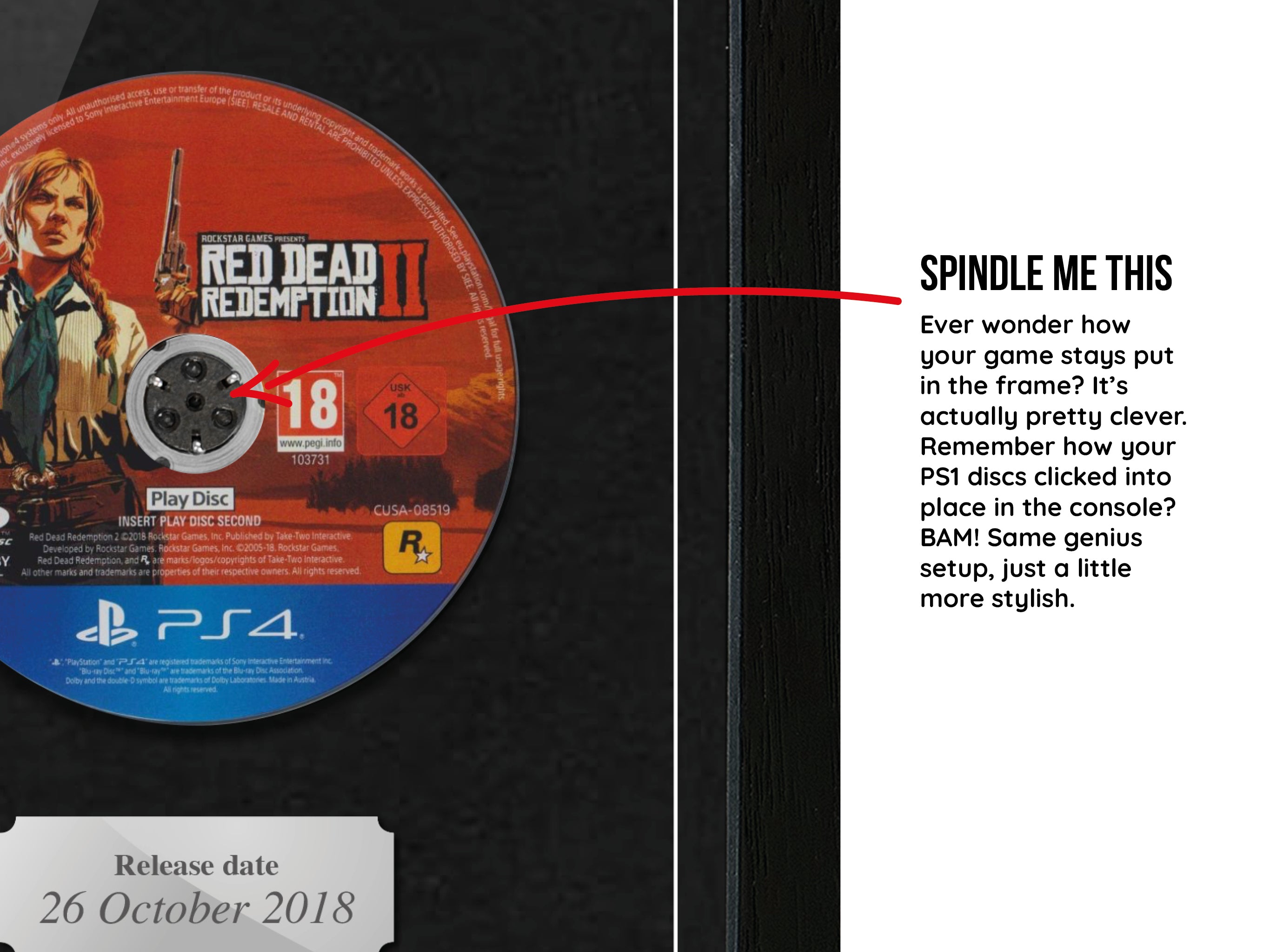 Red Dead Redemption II (PS4) Expo Pro Range Framed Game