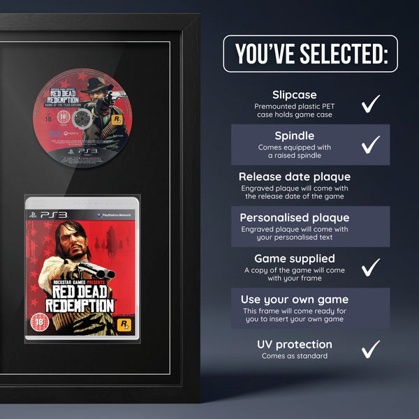 Red Dead Redemption (PS3) Exhibition Range Framed Game