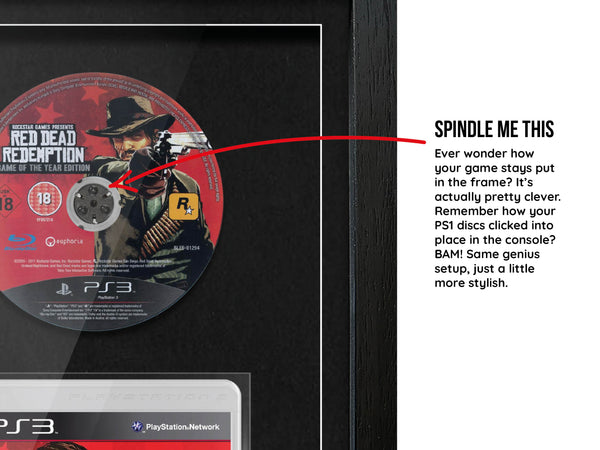 Red Dead Redemption (PS3) Exhibition Range Framed Game