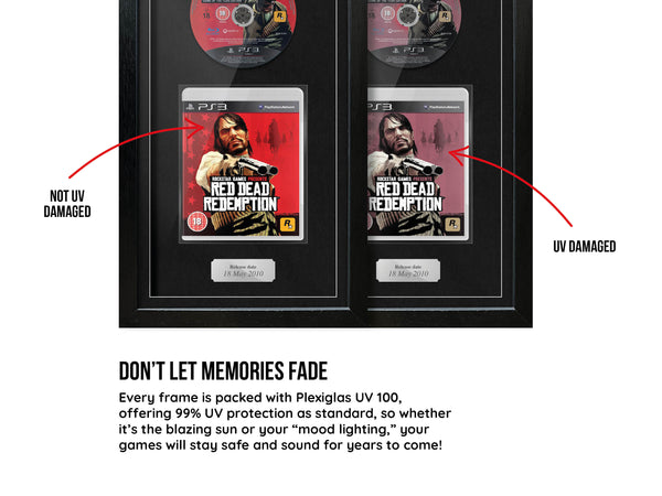 Red Dead Redemption (PS3) Exhibition Range Framed Game