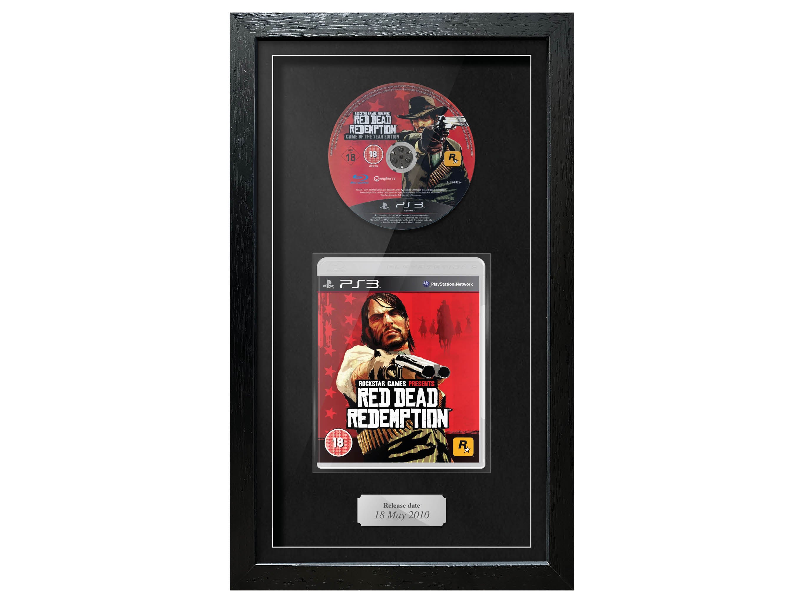 Red Dead Redemption (PS3) Exhibition Range Framed Game