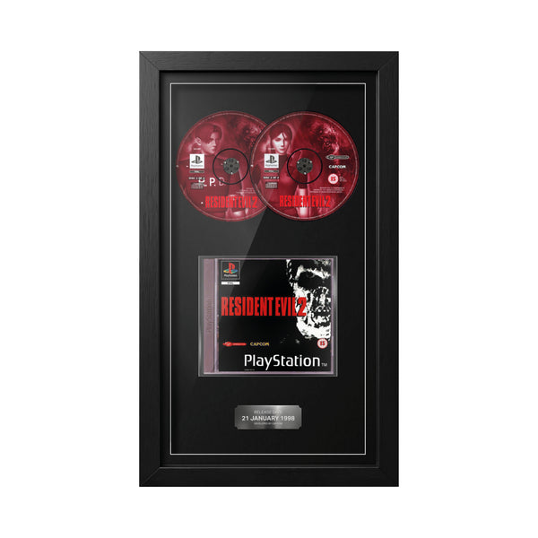 Resident Evil 2 (PS1) Exhibition Range Framed Game