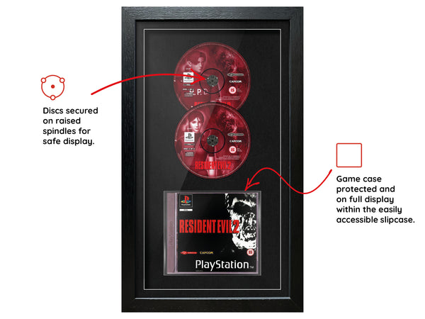 Resident Evil 2 (PS1) Exhibition Range Framed Game
