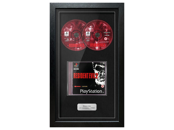 Resident Evil 2 (PS1) Exhibition Range Framed Game