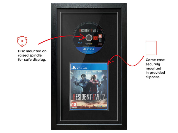 Resident Evil 2 (PS4) Exhibition Range Framed Game