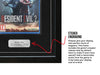 Resident Evil 2 (PS4) Exhibition Range Framed Game