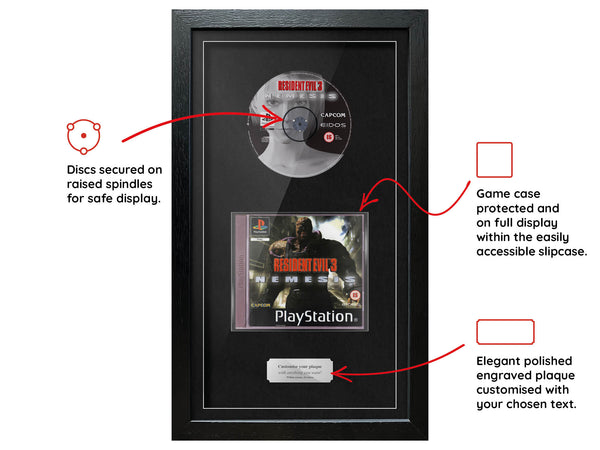 Resident Evil 3: Nemesis (PS1) Exhibition Range Framed Game