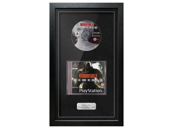 Resident Evil 3: Nemesis (PS1) Exhibition Range Framed Game